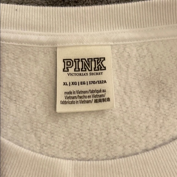 PINK White Camo Crewneck - Picture 3 of 5